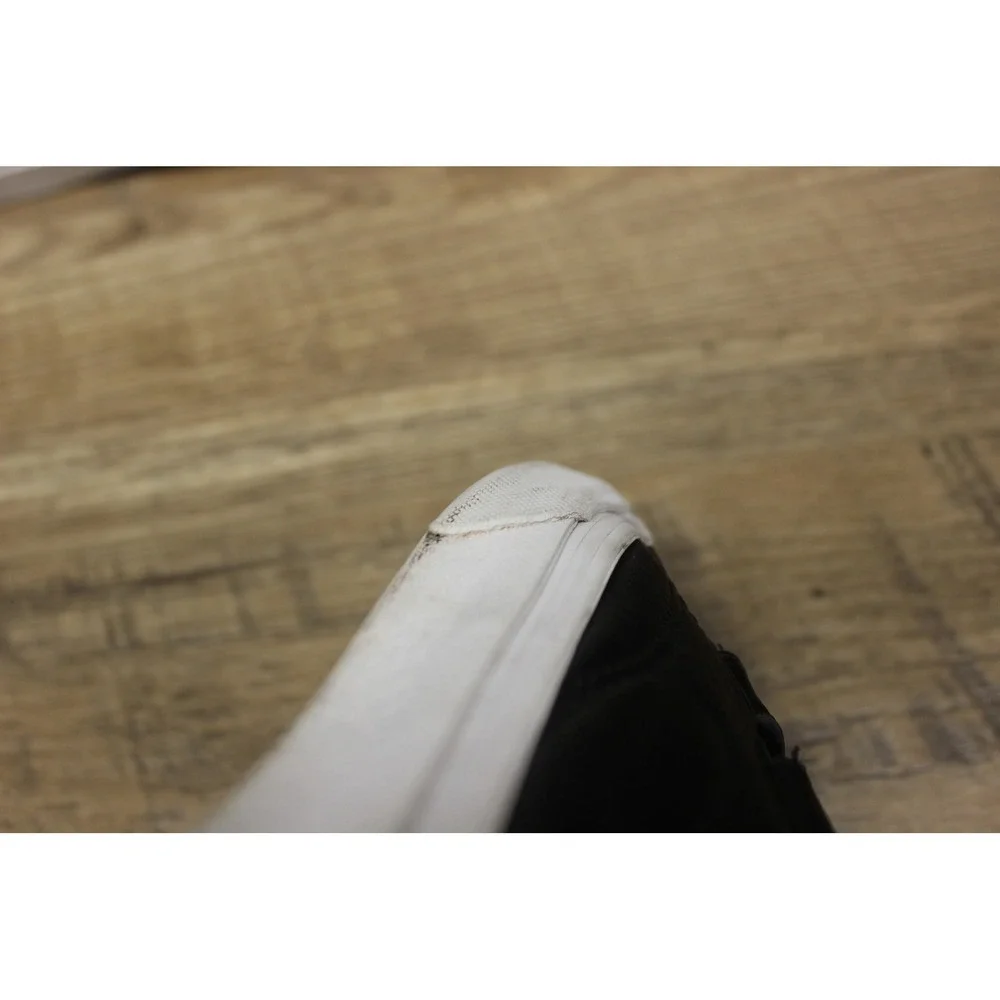 Vans Style 23 V Black Gunmetal Leather Unisex Skate Shoes Men's 7.5 Women's 9‎
